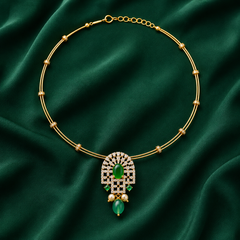 Emerald Royale Choker Necklace