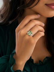 Lucky Clover Bloom Ring