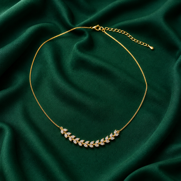 Emerald Grace Crystal Necklace