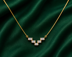 Crystal Cascade V Necklace