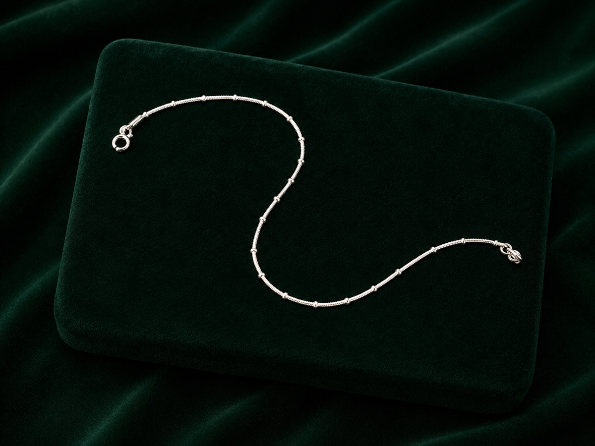 Celeste Silver Station Bracelet